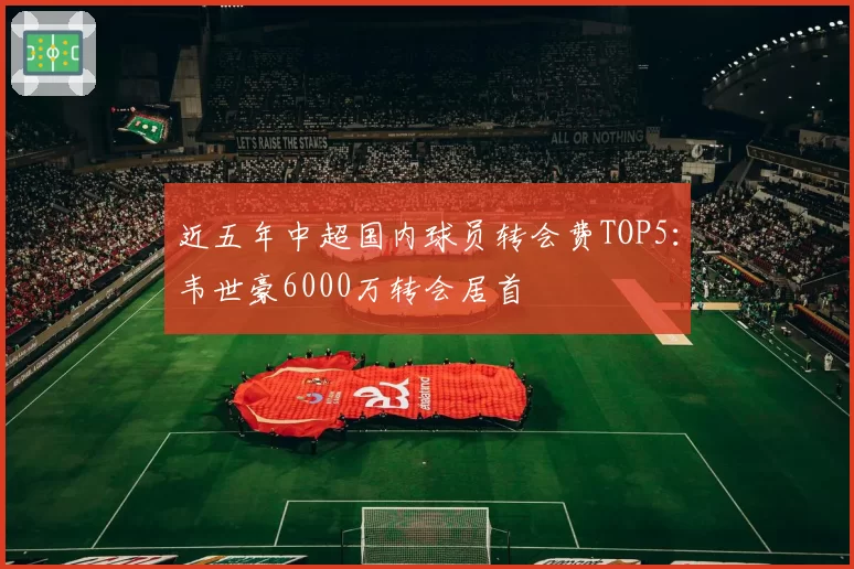 近五年中超国内球员转会费TOP5：韦世豪6000万转会居首